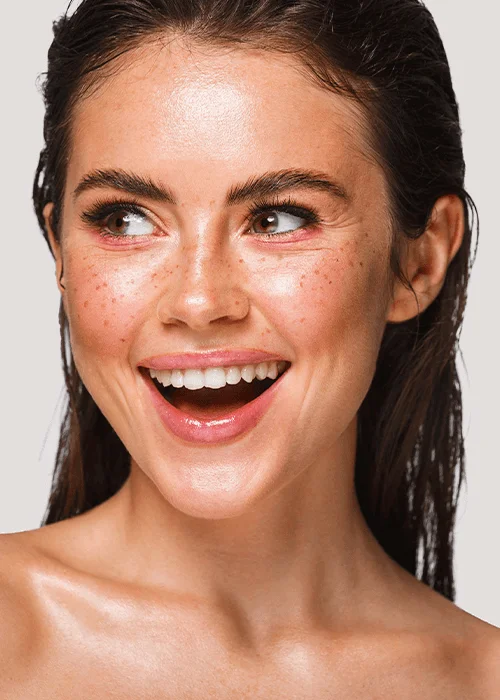 Close up of a woman smiling