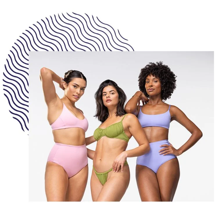 3 women smiling together
